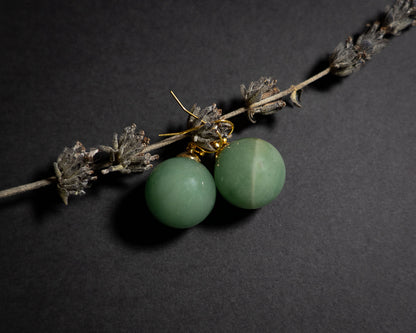 Crystal Ball Earrings