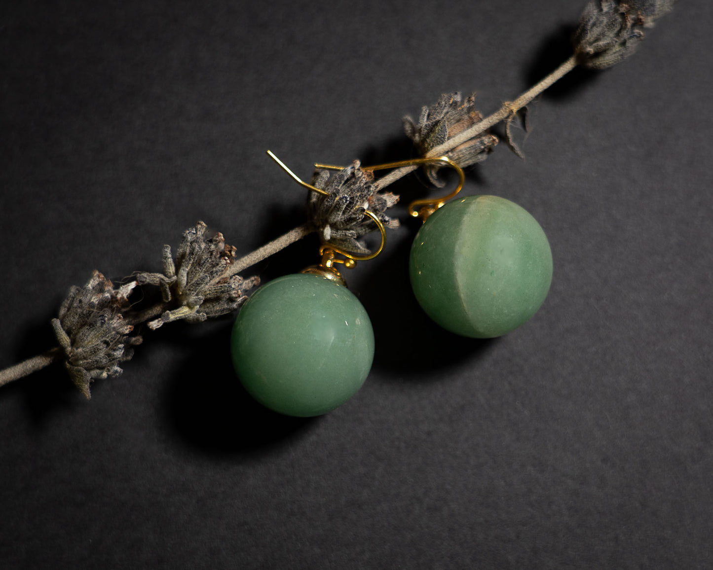 Crystal Ball Earrings