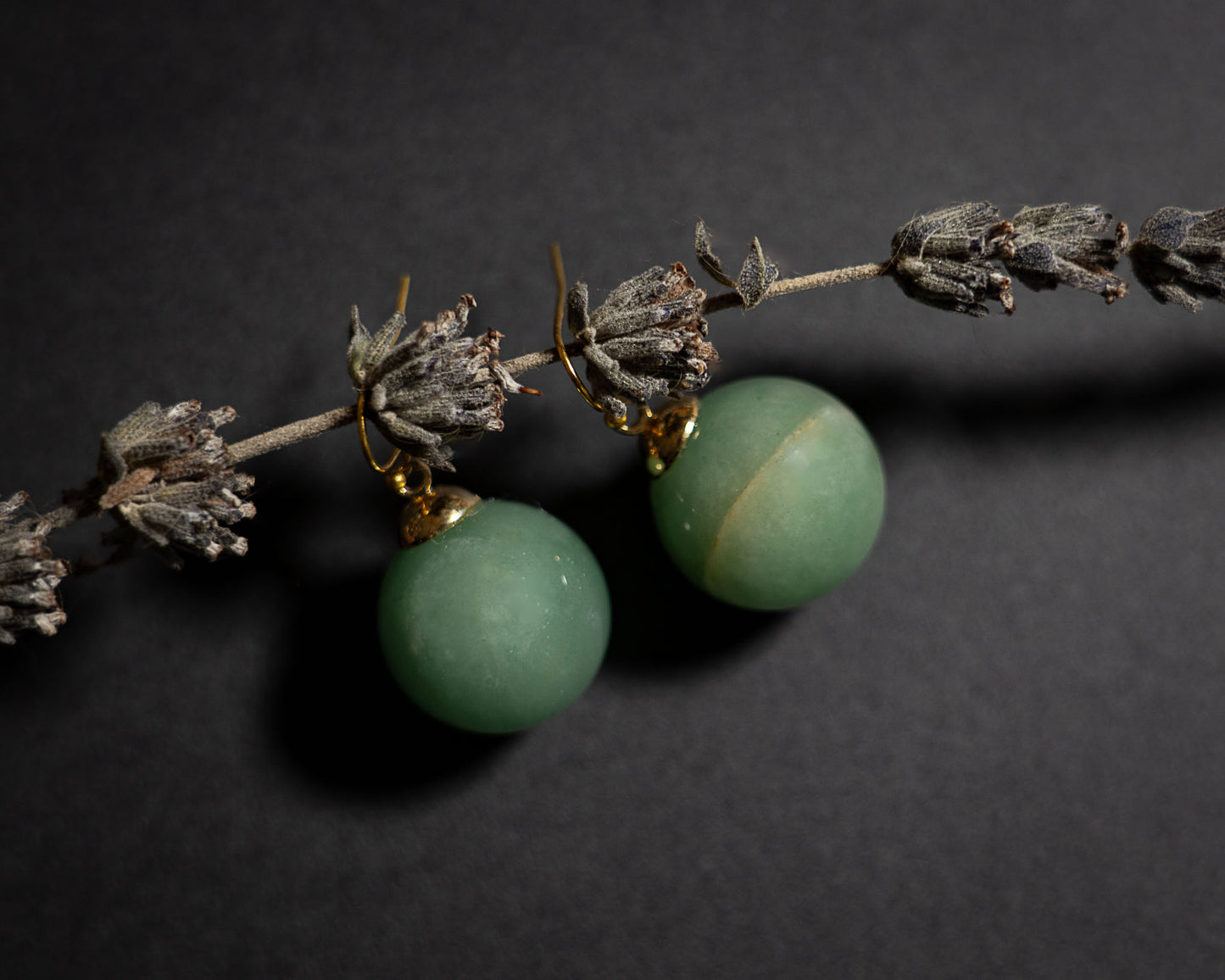 Crystal Ball Earrings