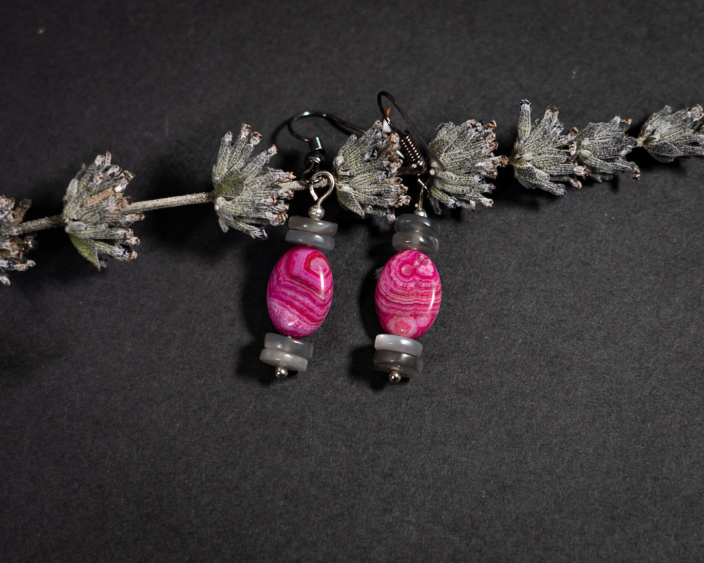 Crazy Pink Earrings