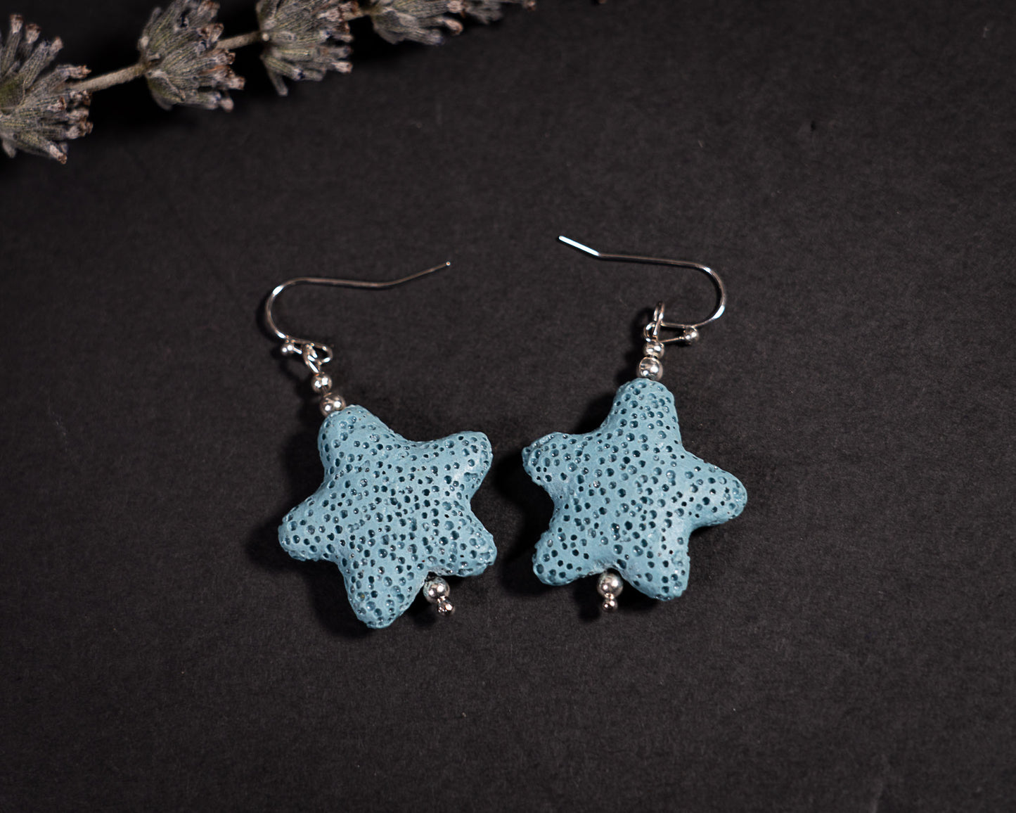 Lava Rock Star Earrings