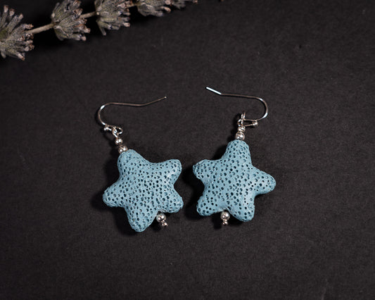 Lava Rock Star Earrings