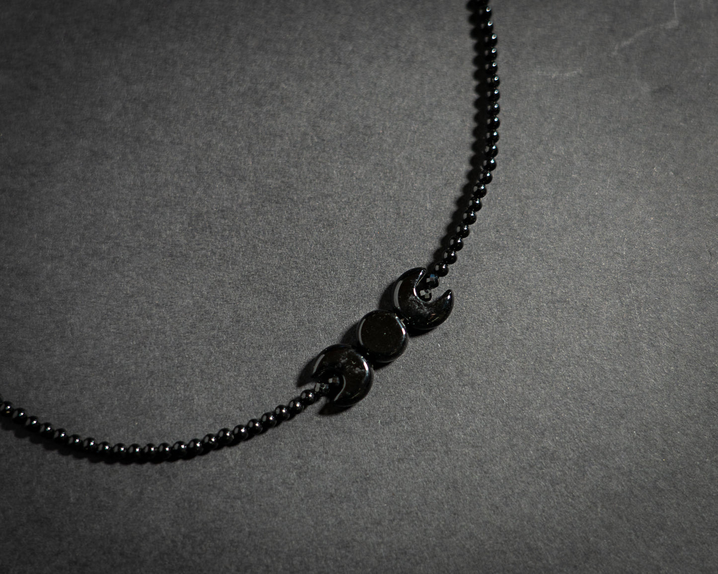 Obsidian Goddess Necklace