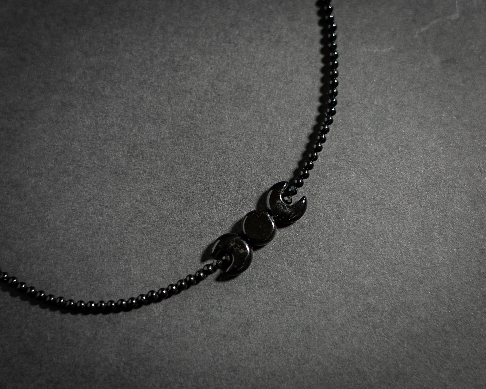 Obsidian Goddess Necklace