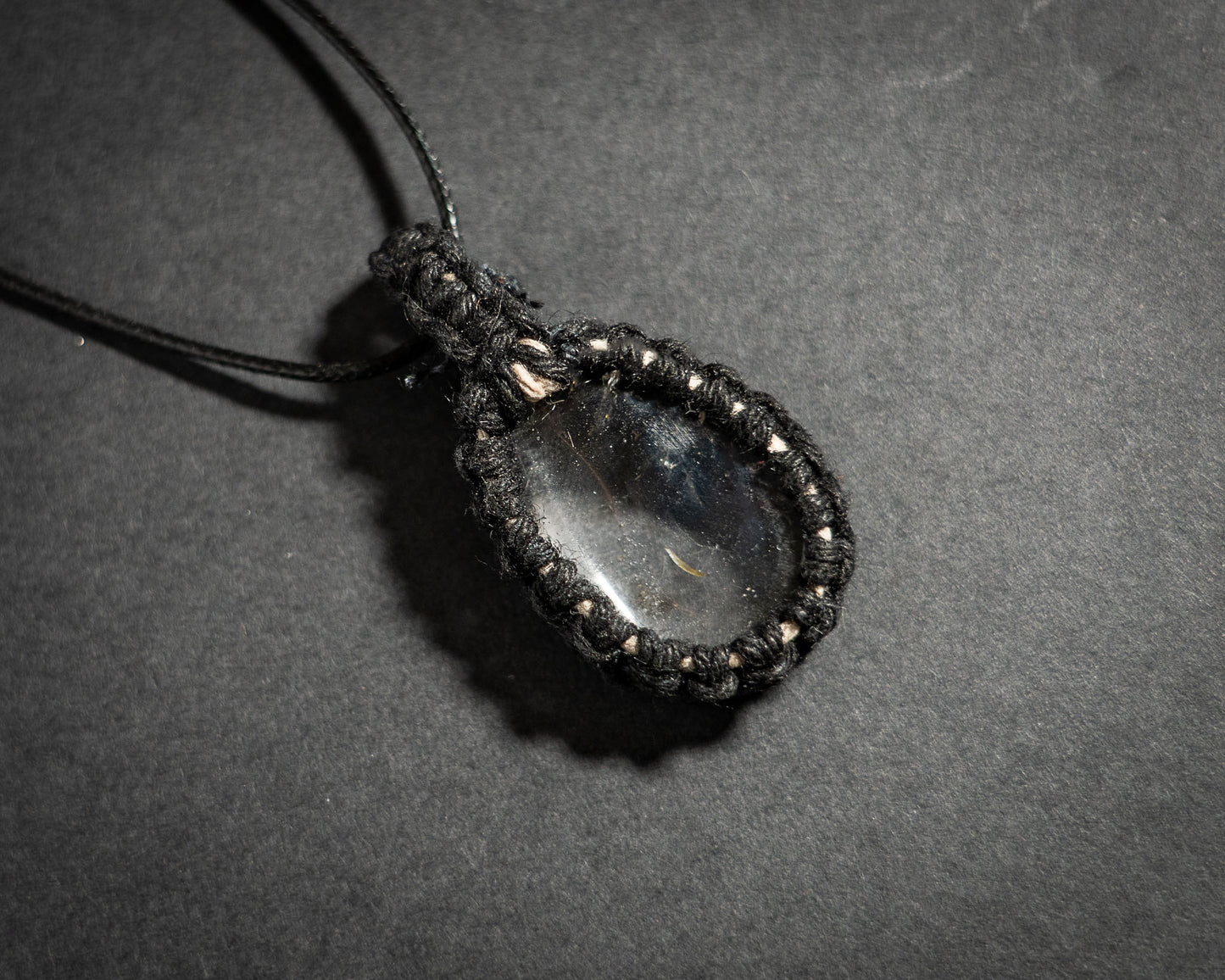 The Crystal Clear Quartz Medallion