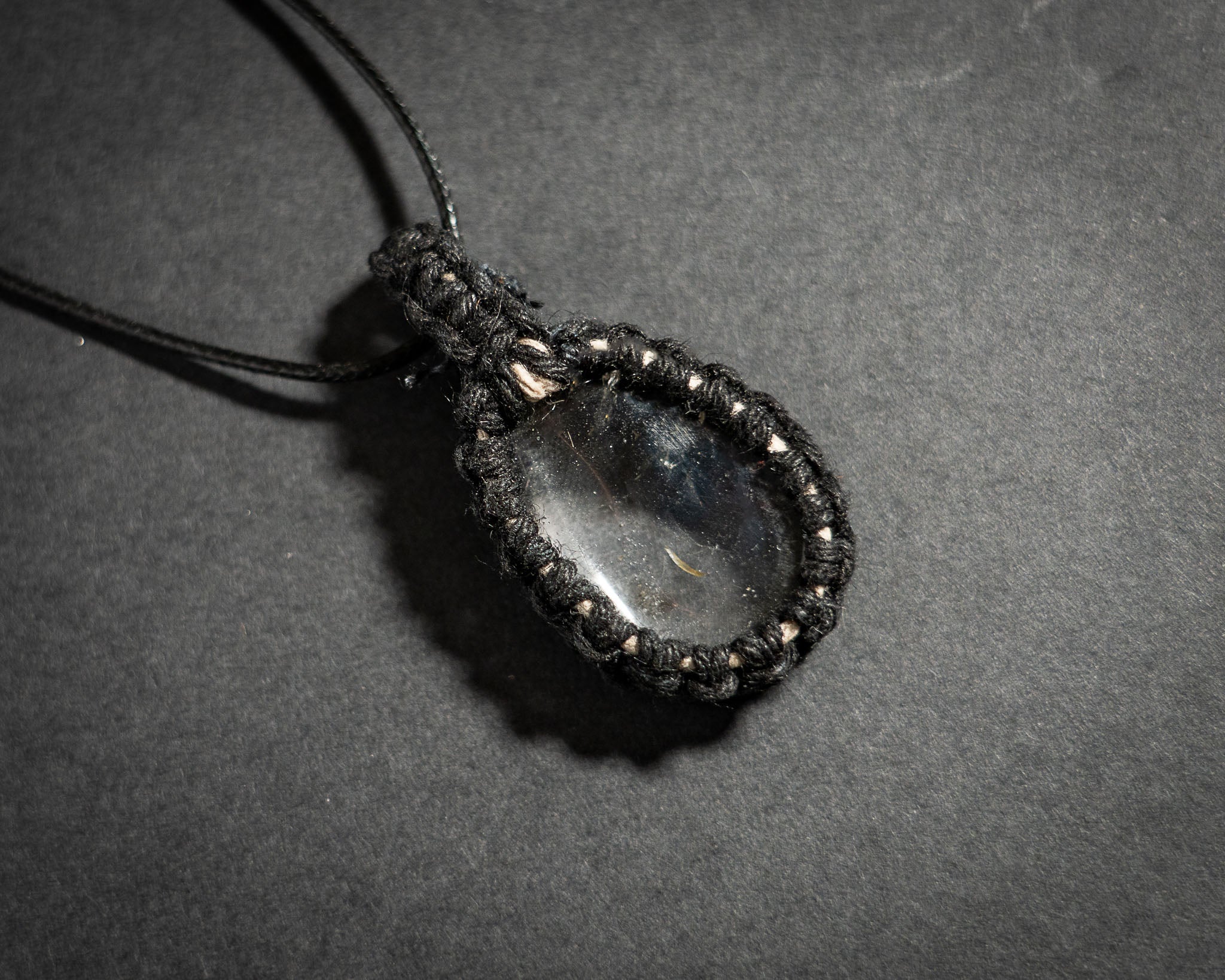 The Crystal Clear Quartz Medallion