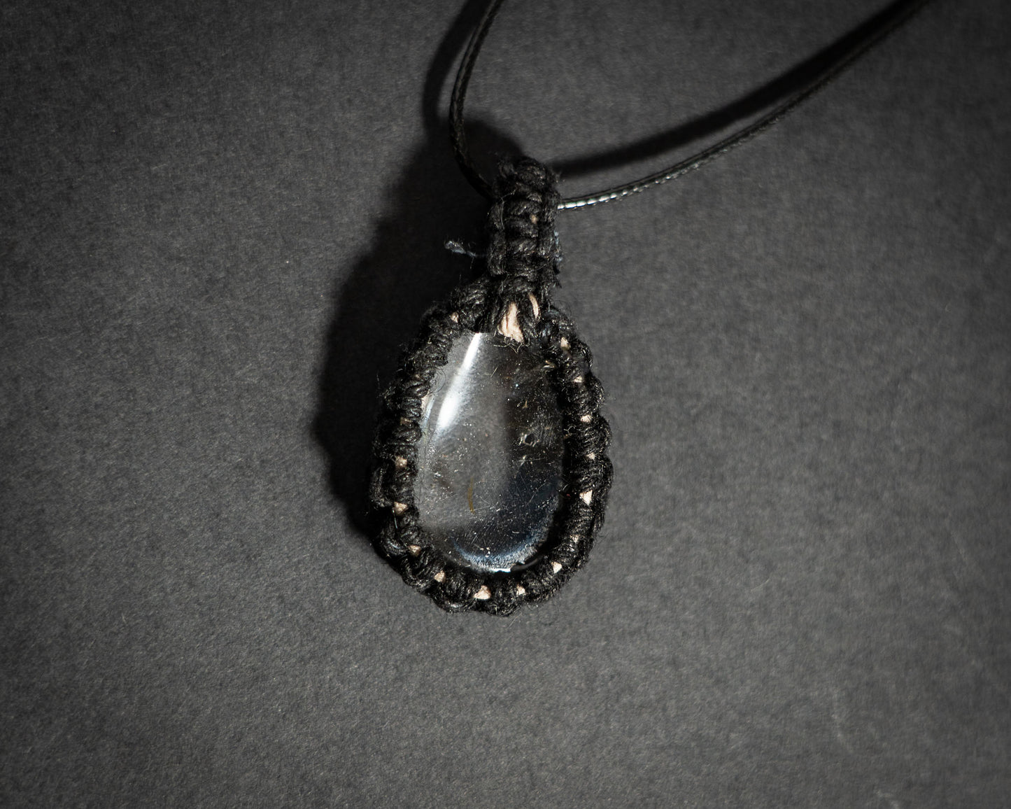 The Crystal Clear Quartz Medallion