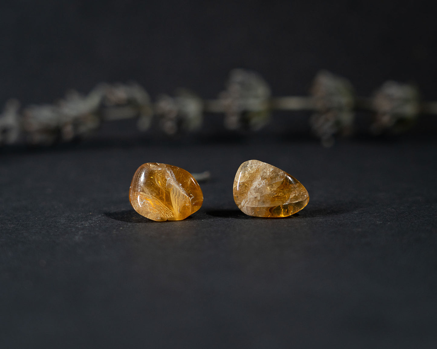 Abstract Crystal Earrings
