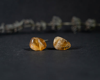 Abstract Crystal Earrings