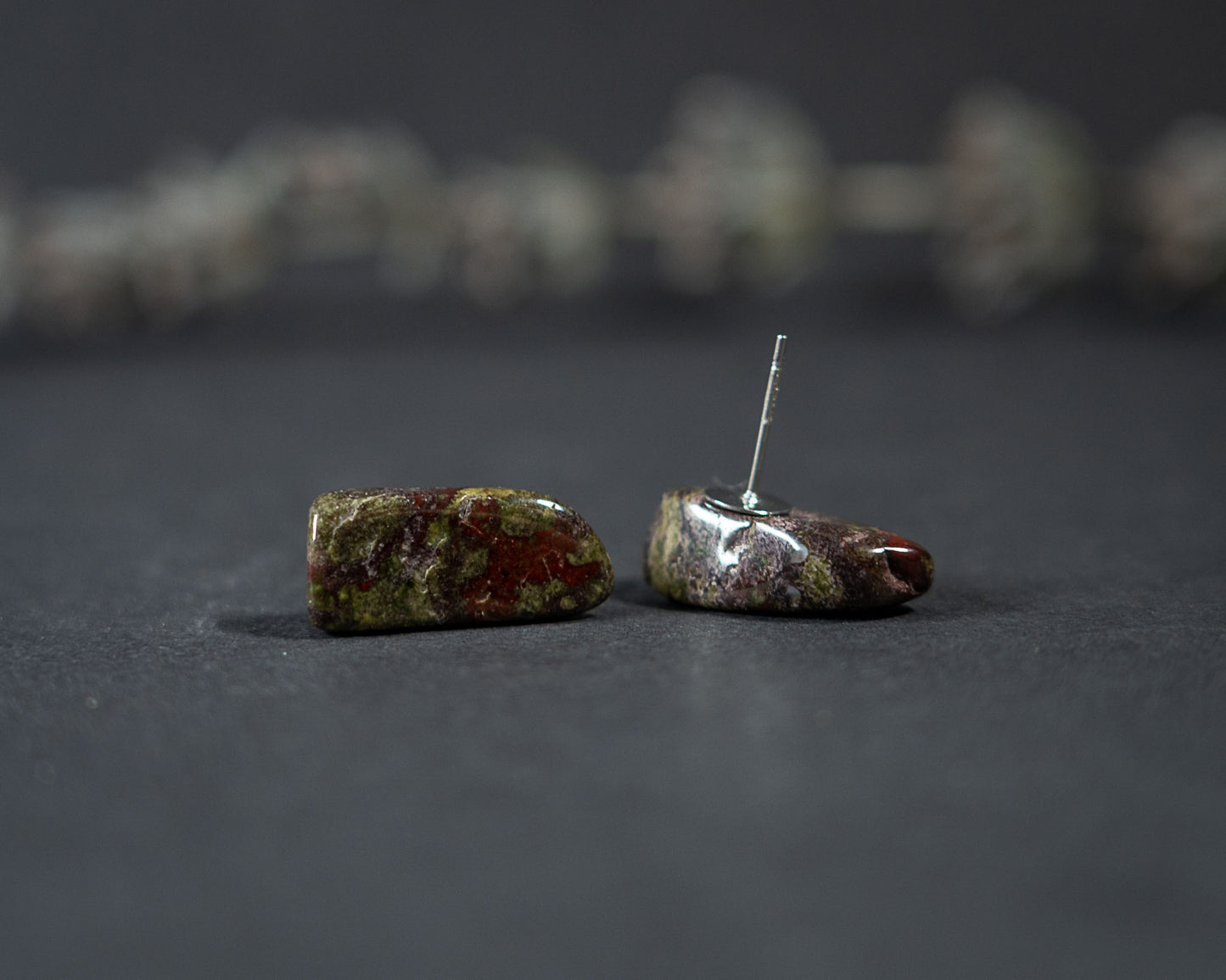 Abstract Crystal Earrings