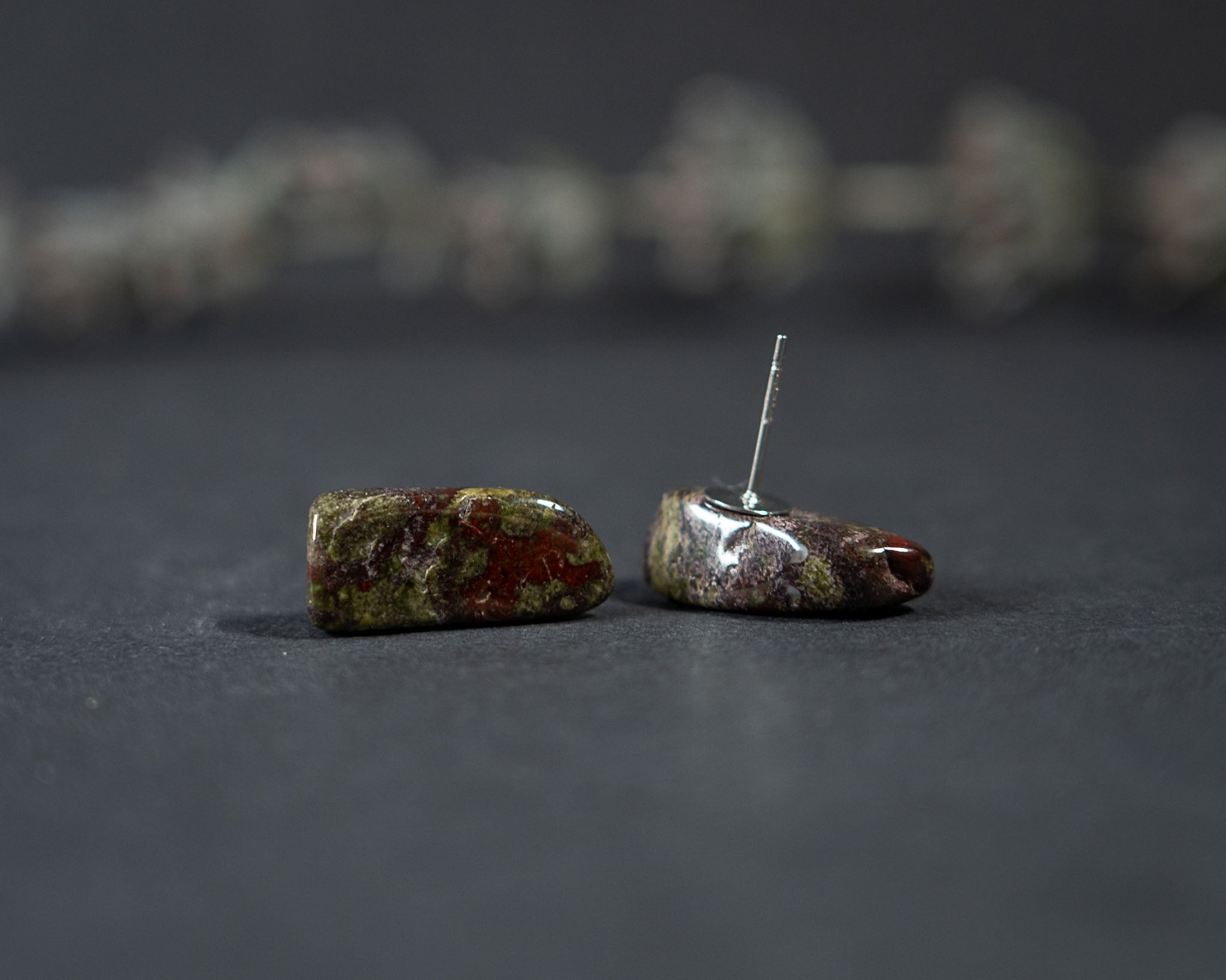 Abstract Crystal Earrings