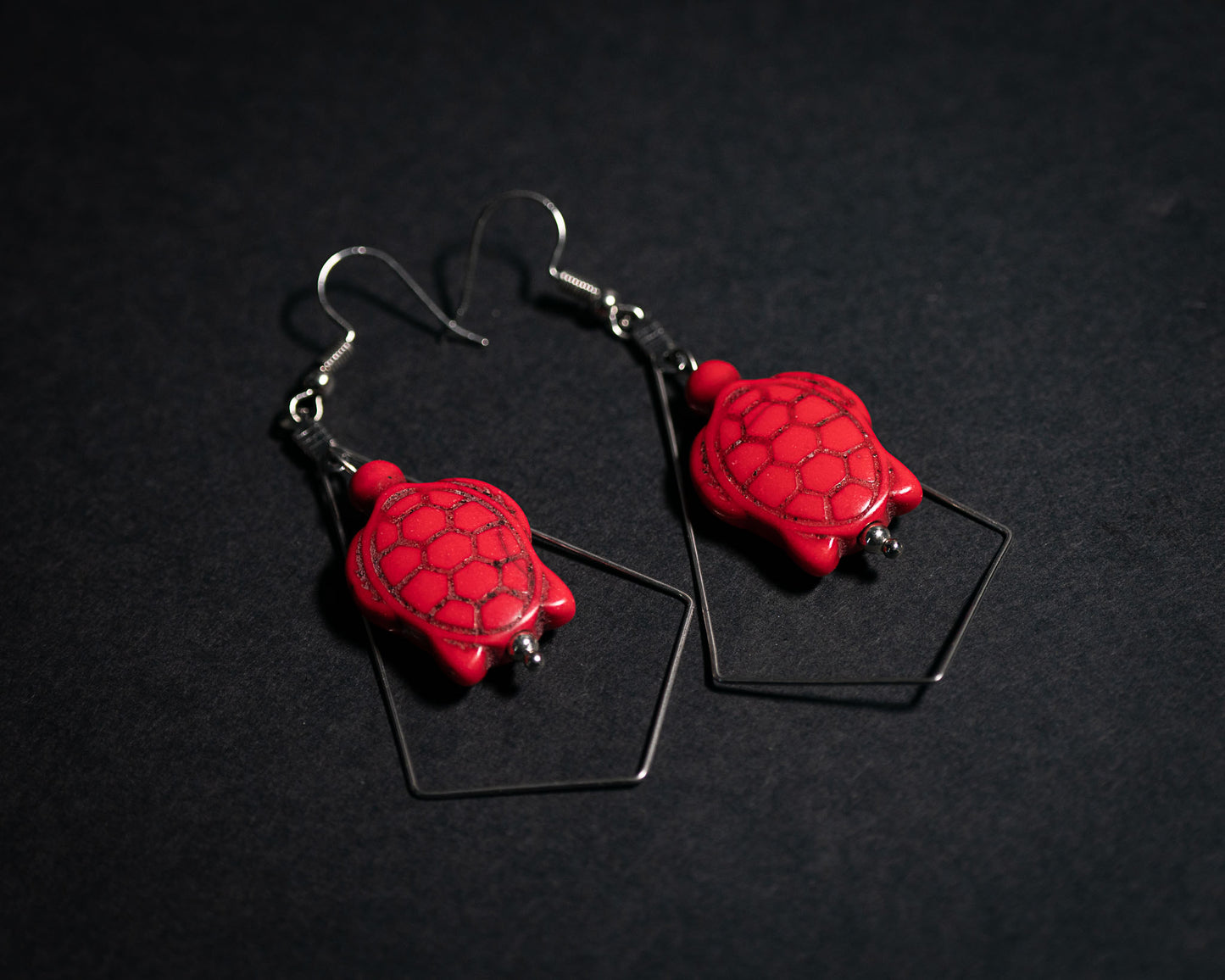Turtle Dangle Earrings