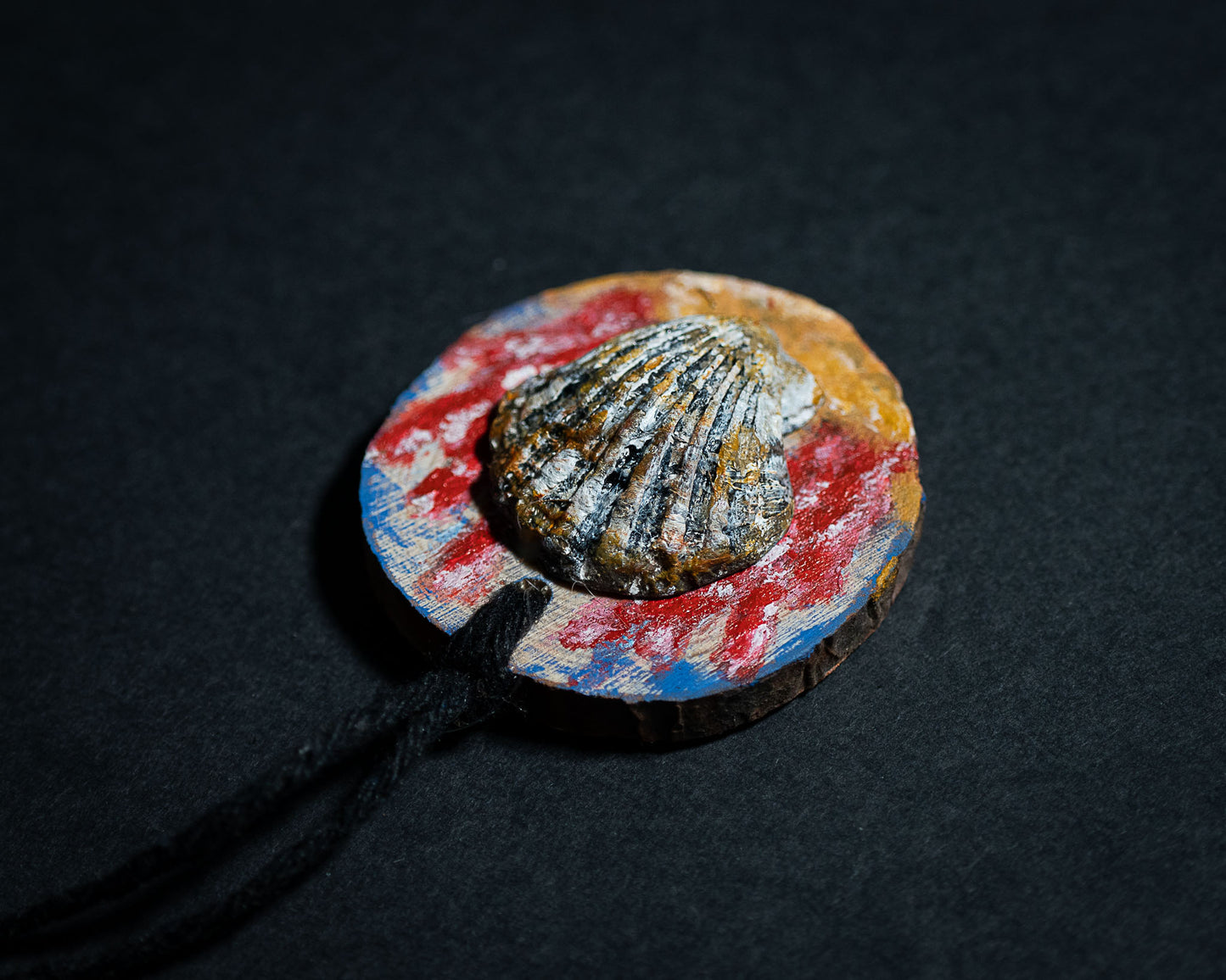 Coastal Chic Wood Slice Pendants