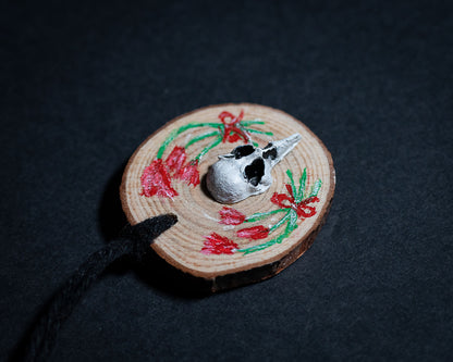 Avian Wood Slice Pendants