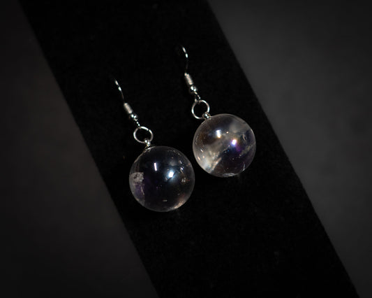 Crystal Ball Earrings