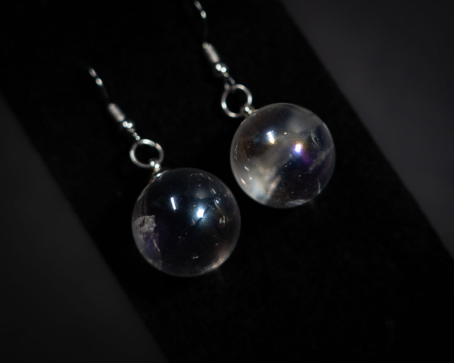 Crystal Ball Earrings