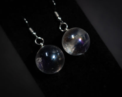 Crystal Ball Earrings