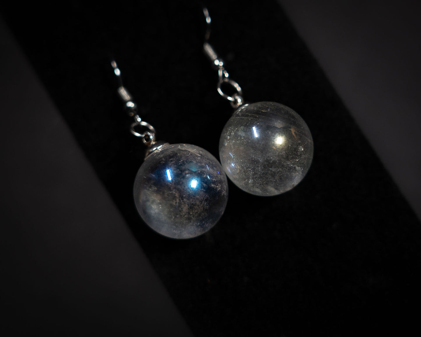 Crystal Ball Earrings