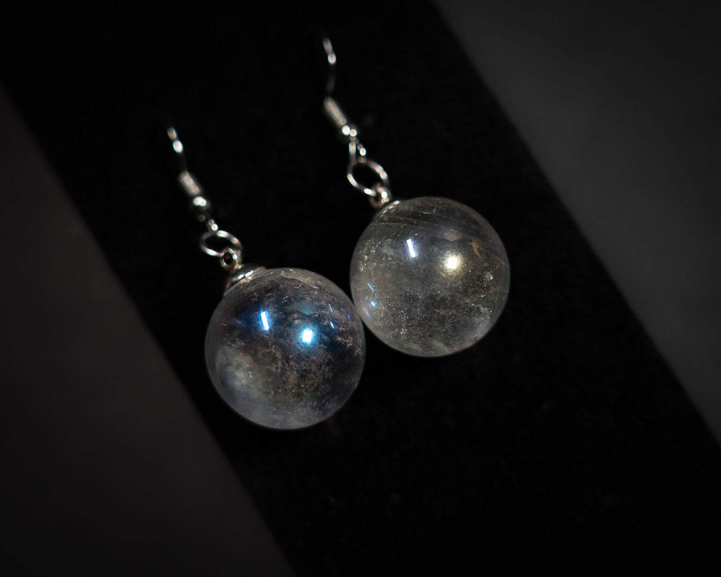 Crystal Ball Earrings