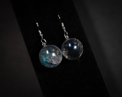 Crystal Ball Earrings