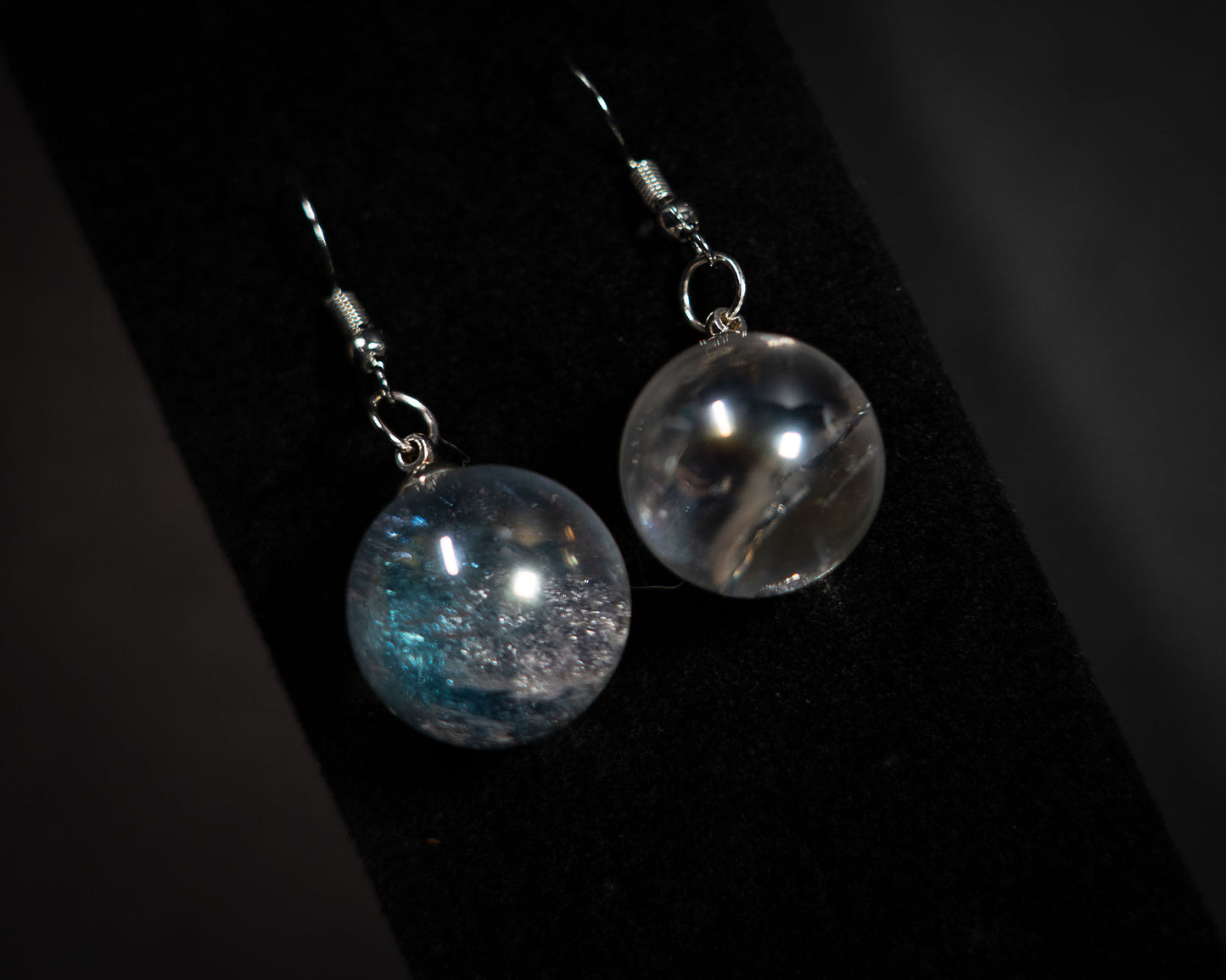 Crystal Ball Earrings