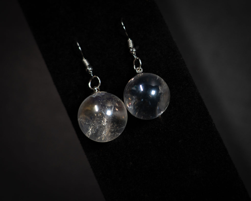 Crystal Ball Earrings