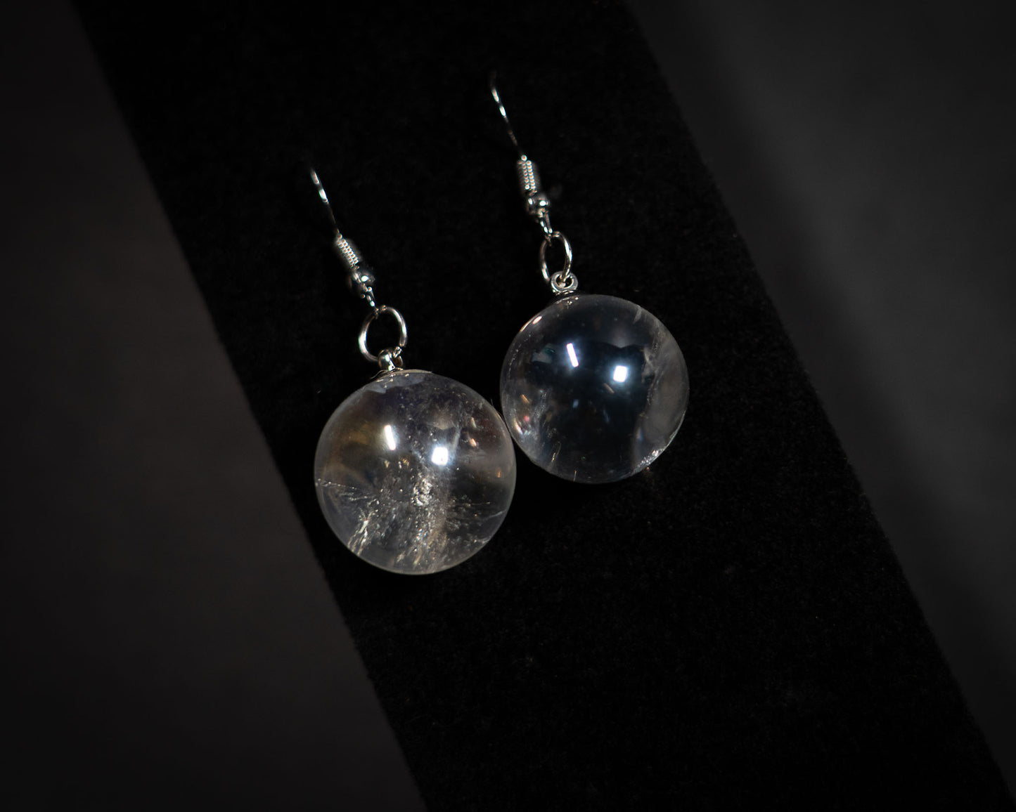 Crystal Ball Earrings