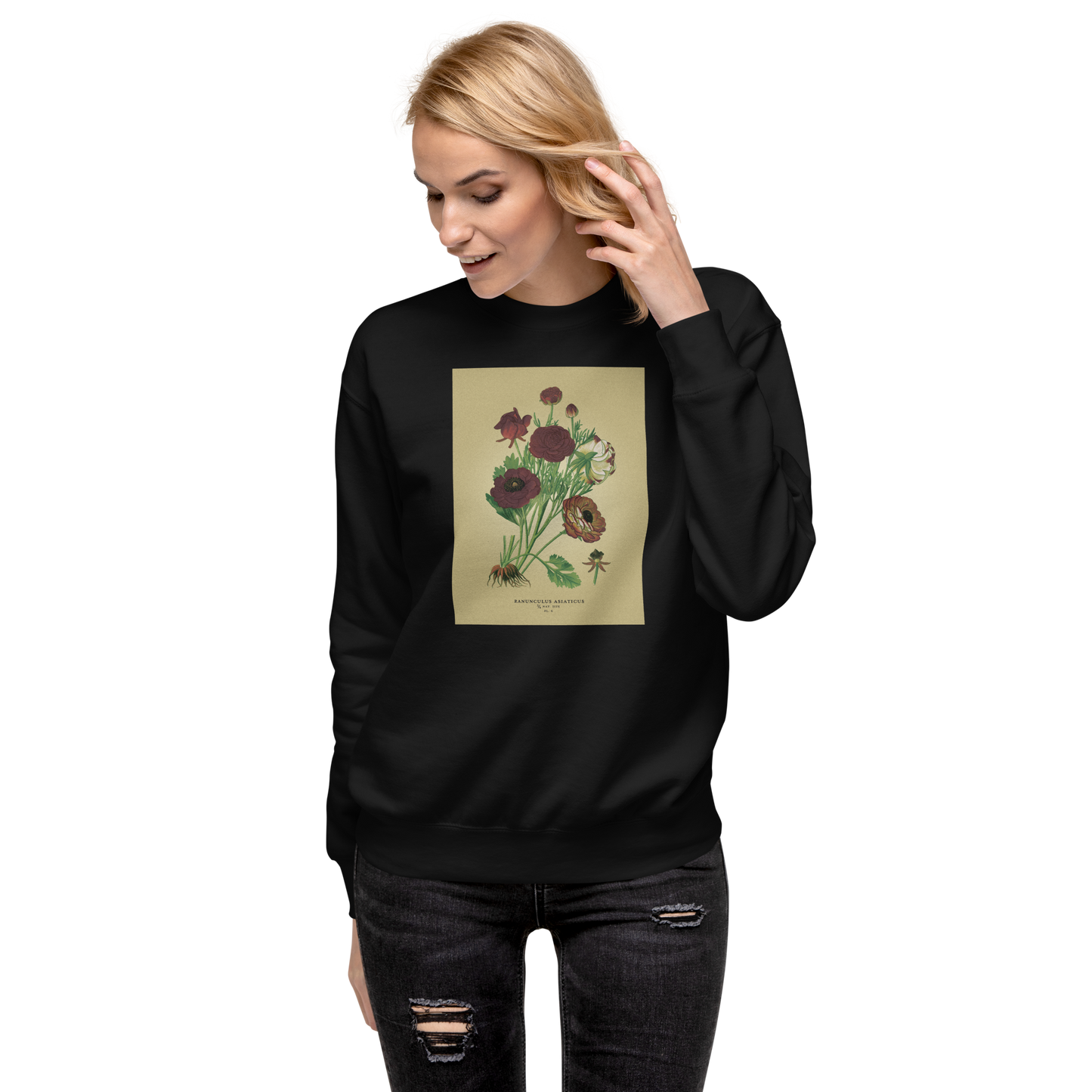 CHARMING PETALS SWEATSHIRT