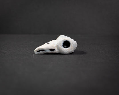 Clay Bird Skull