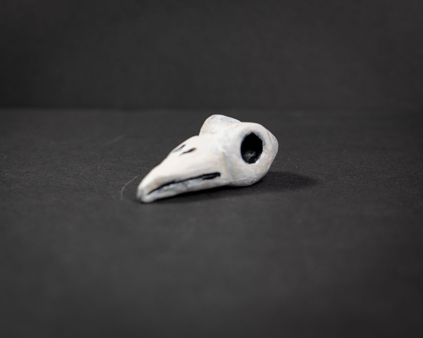 Clay Bird Skull