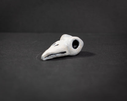 Clay Bird Skull