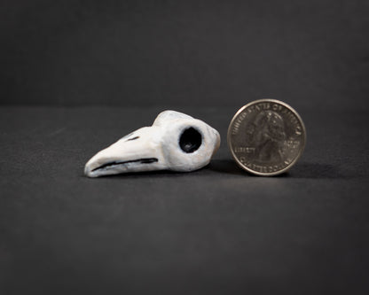 Clay Bird Skull