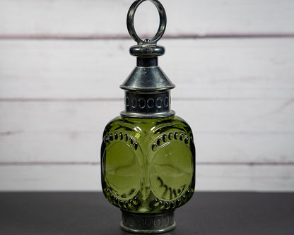Vintage Green Glass Bottle