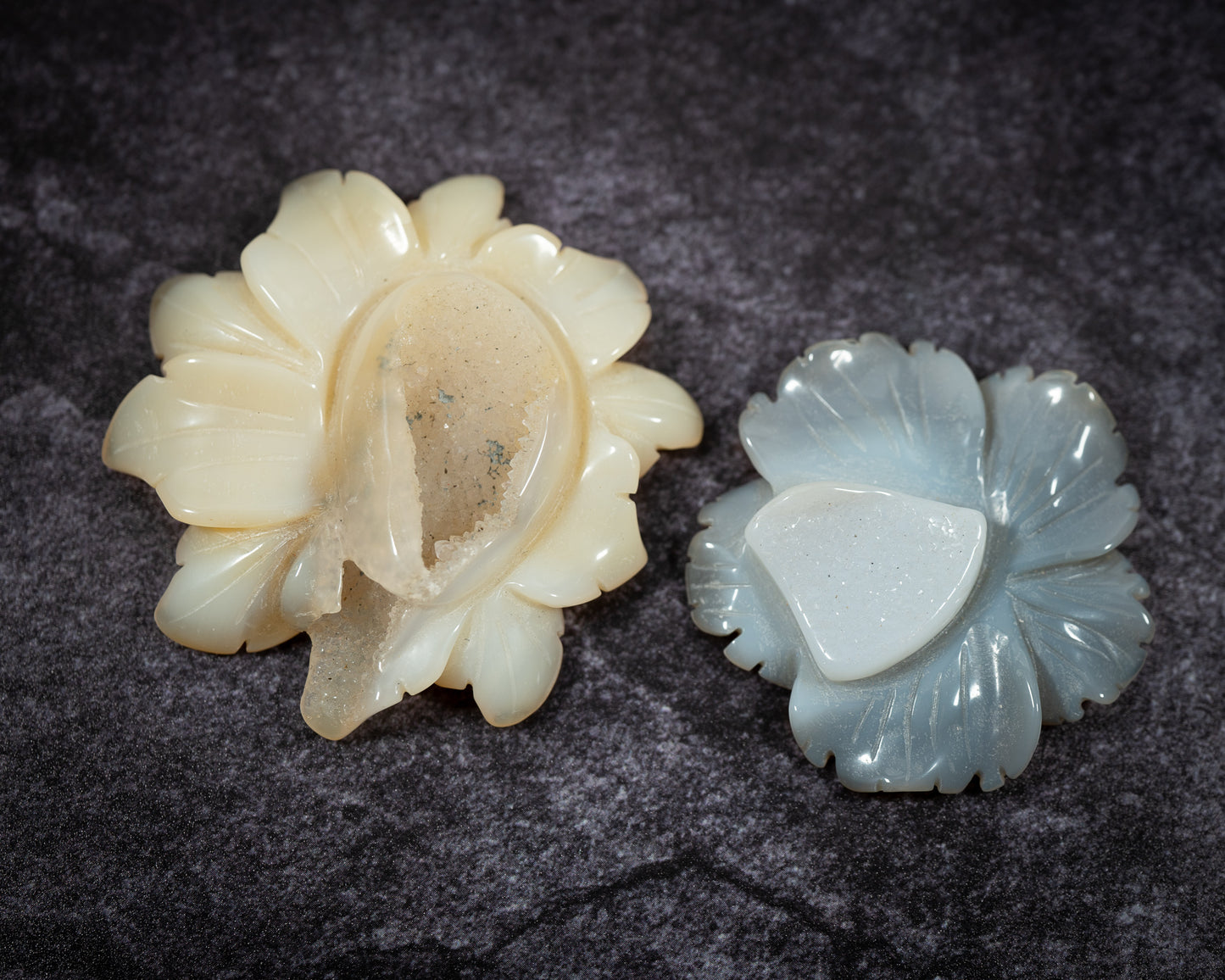 Druzy Agate Flowers