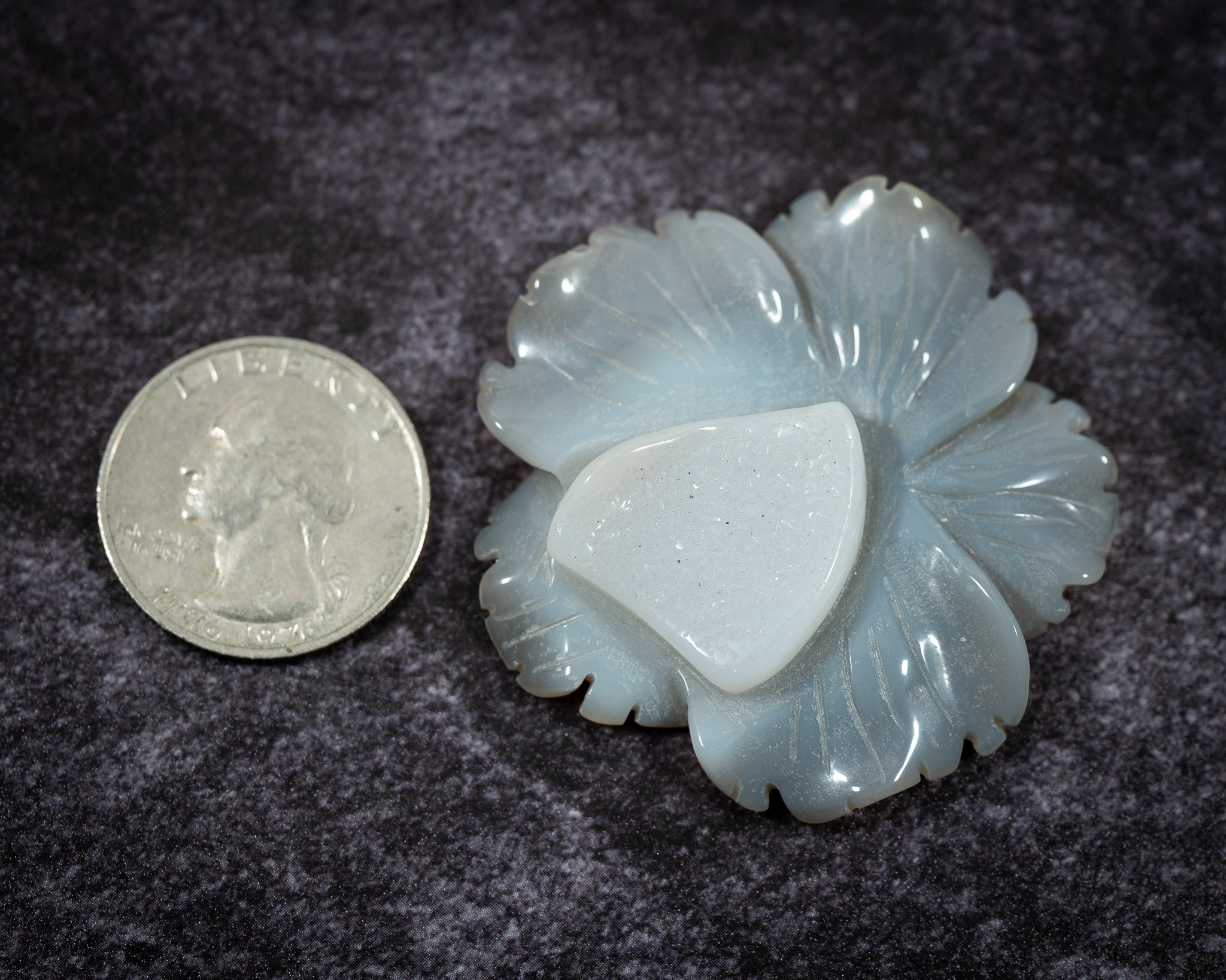 Druzy Agate Flowers