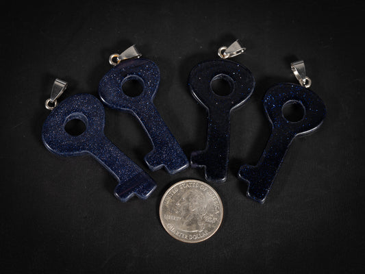 Gemstone Key Necklaces