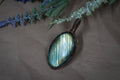 Labradorite Wire Wrapped Pendant