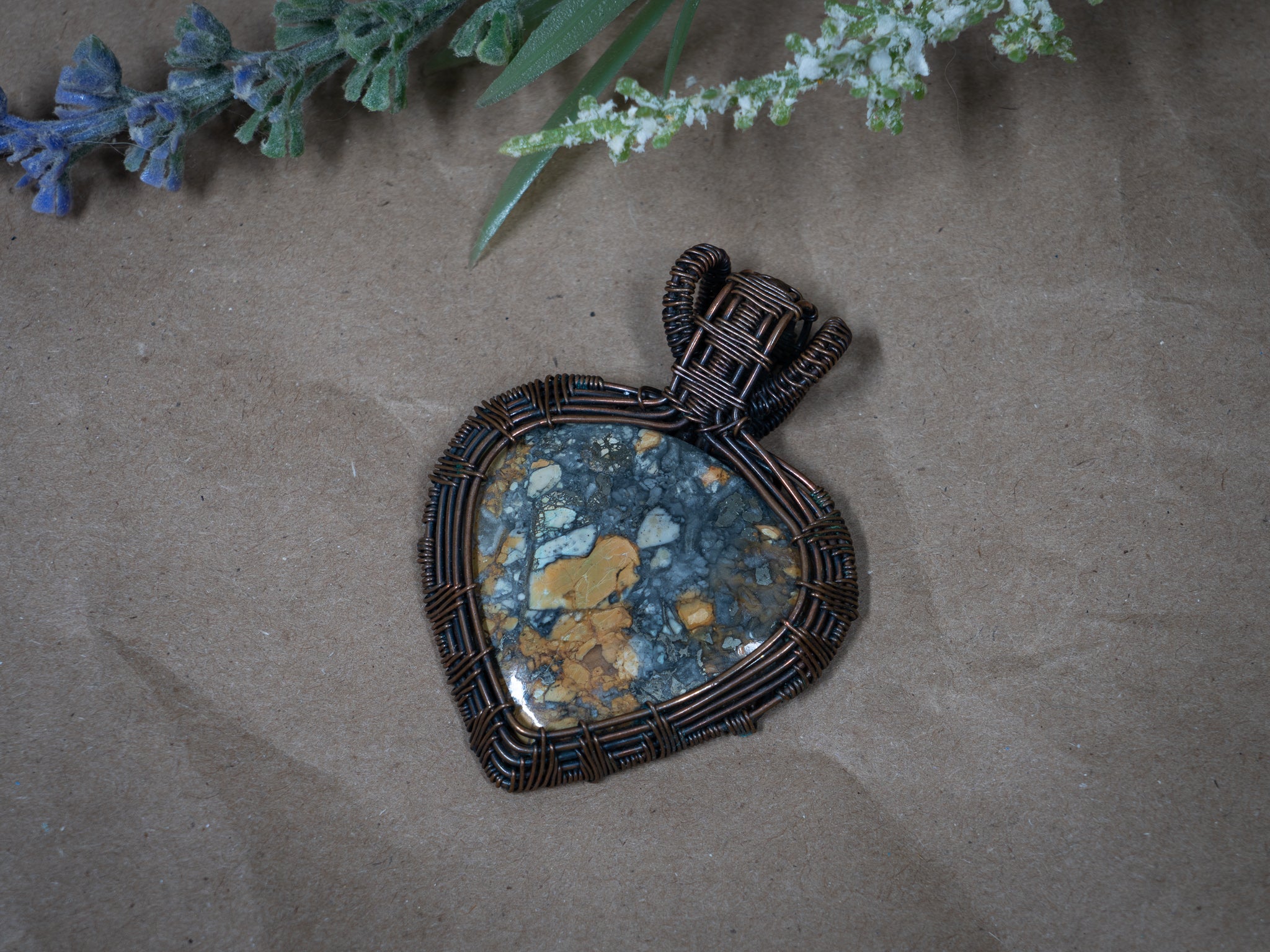 Magano Jasper Pendant