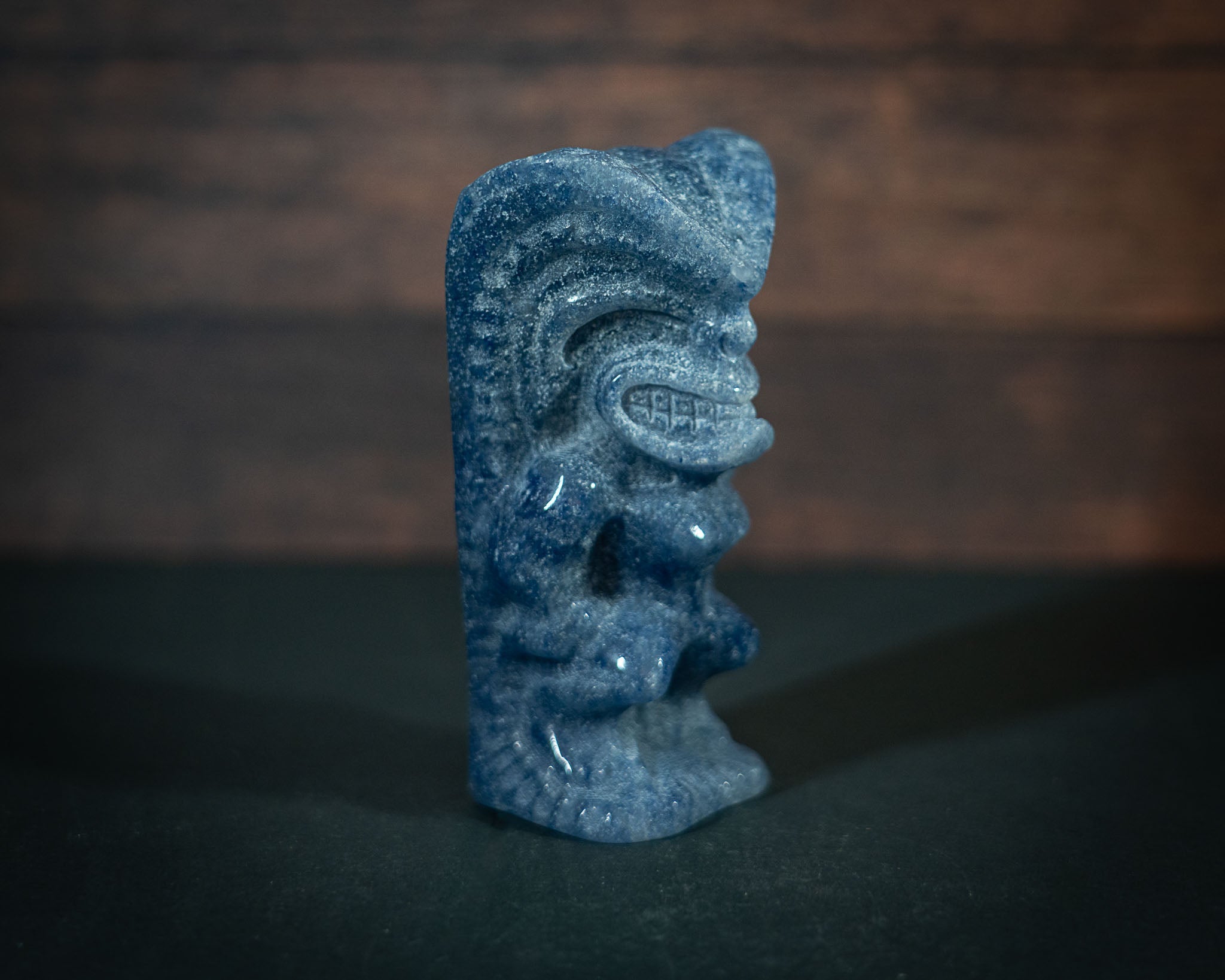 GEMSTONE TIKI CARVING