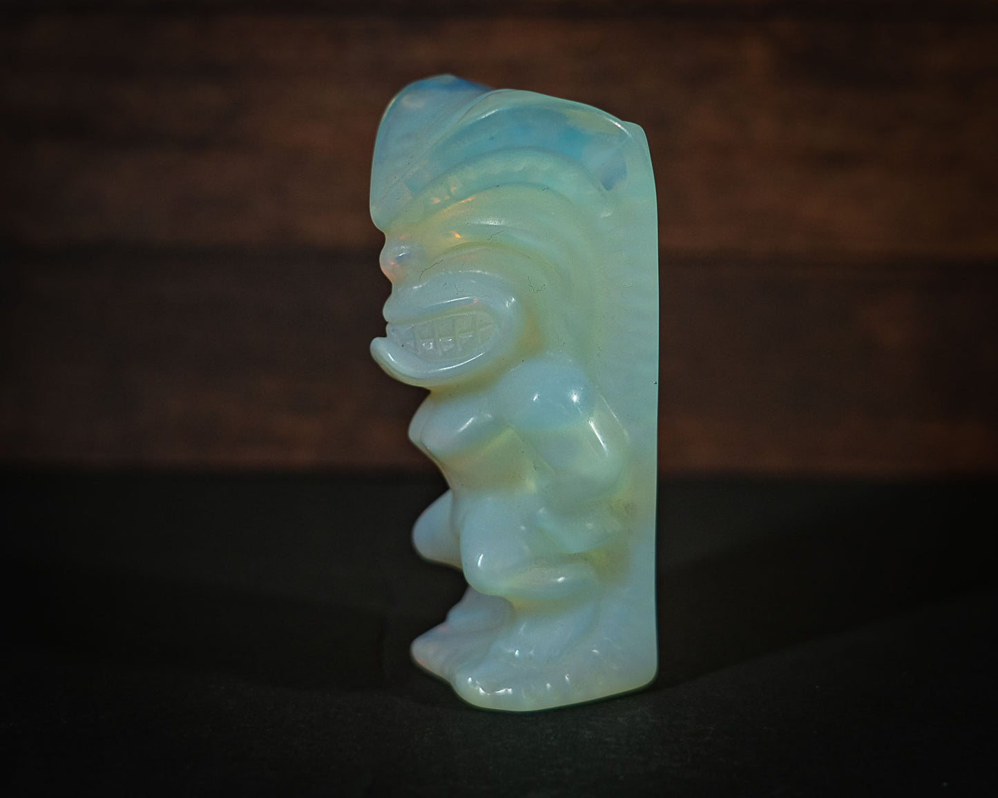 GEMSTONE TIKI CARVING