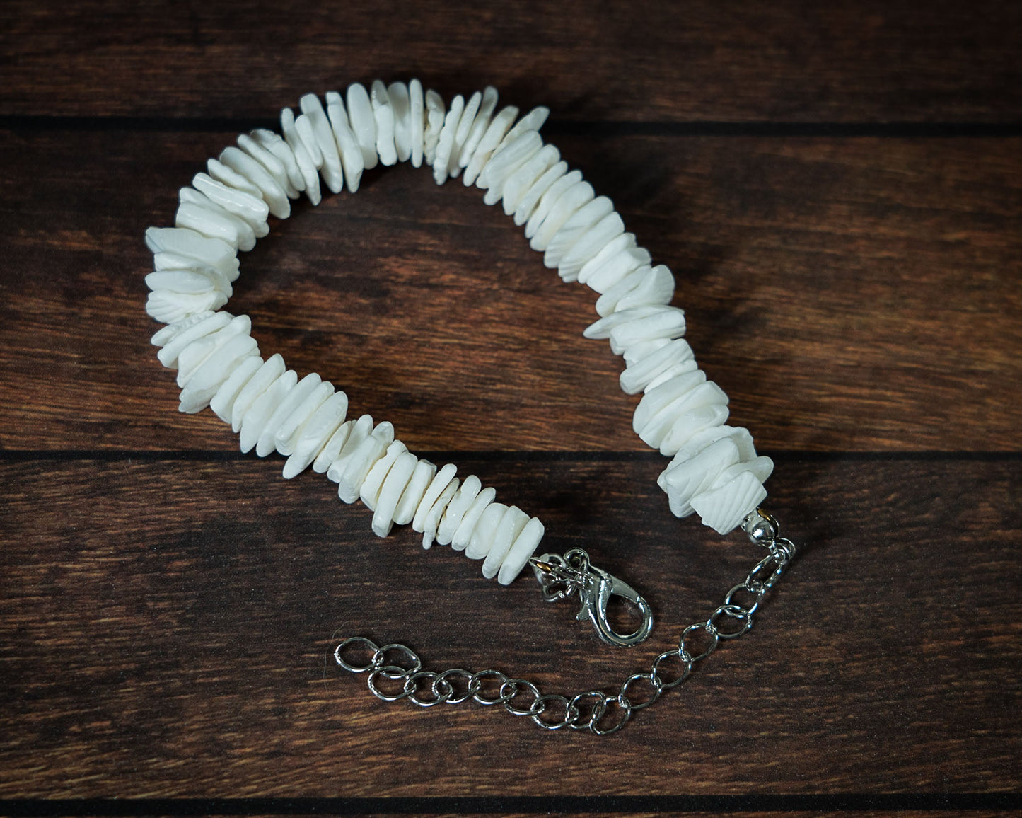 PUKA SHELL NECKLACE & BRACELET SET