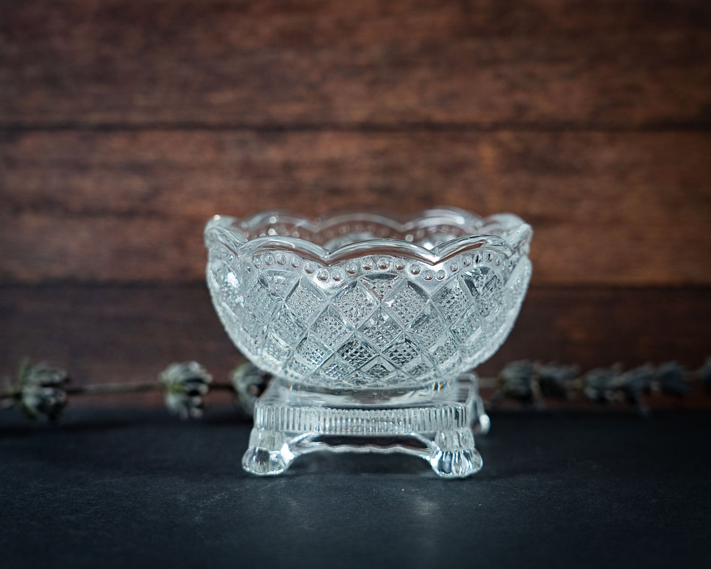 Vintage Fostoria Master Salt Cellar
