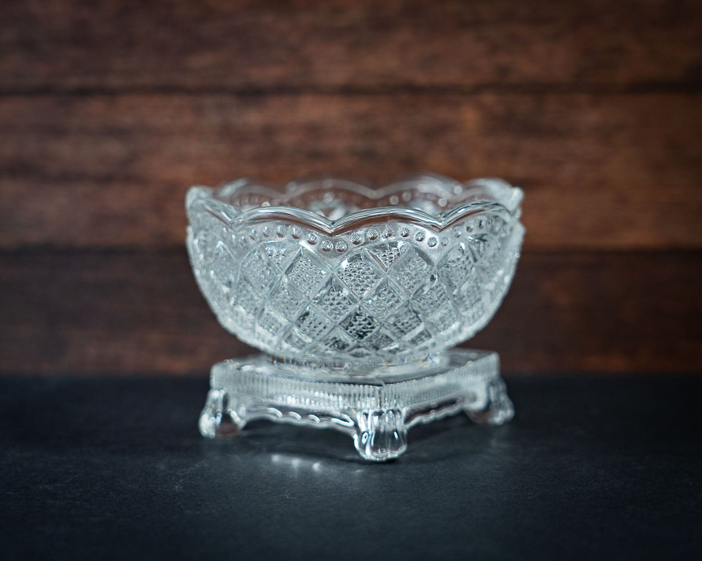 Vintage Fostoria Master Salt Cellar