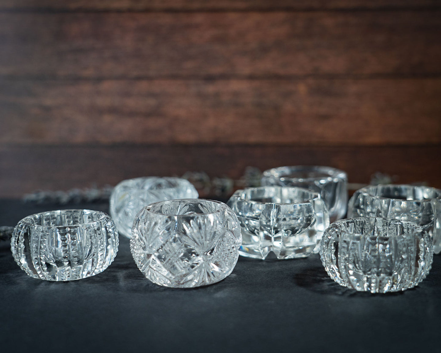 Small Vintage Salt Cellars