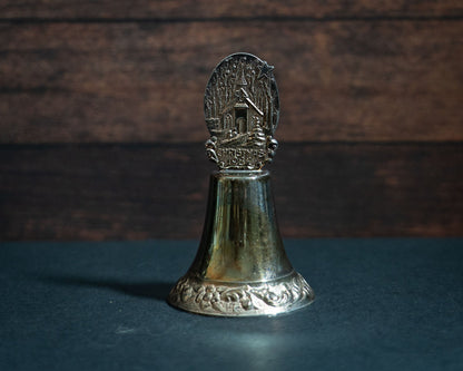 1982 Silver Christmas Bell