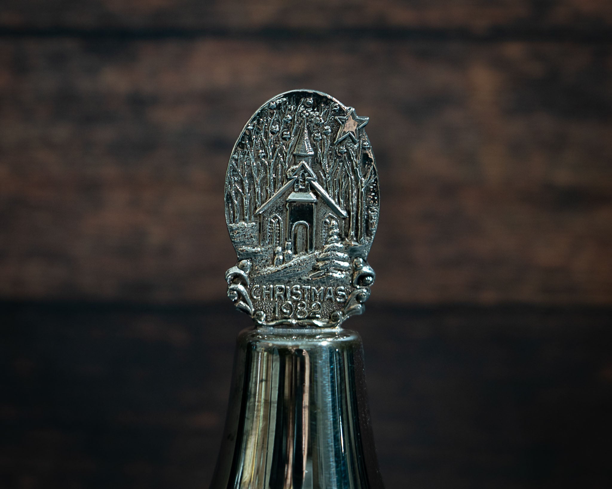 1982 Silver Christmas Bell