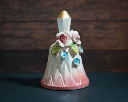 Vintage Pink Rose Bell