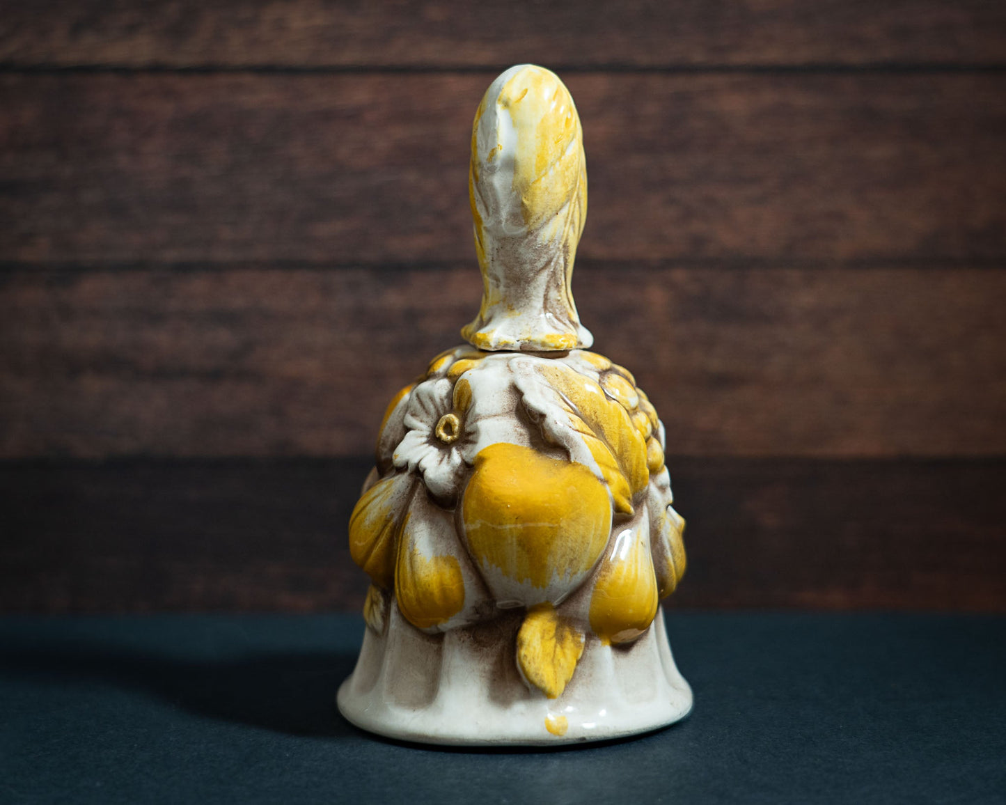 Yellow Fruit Ceramic Bell