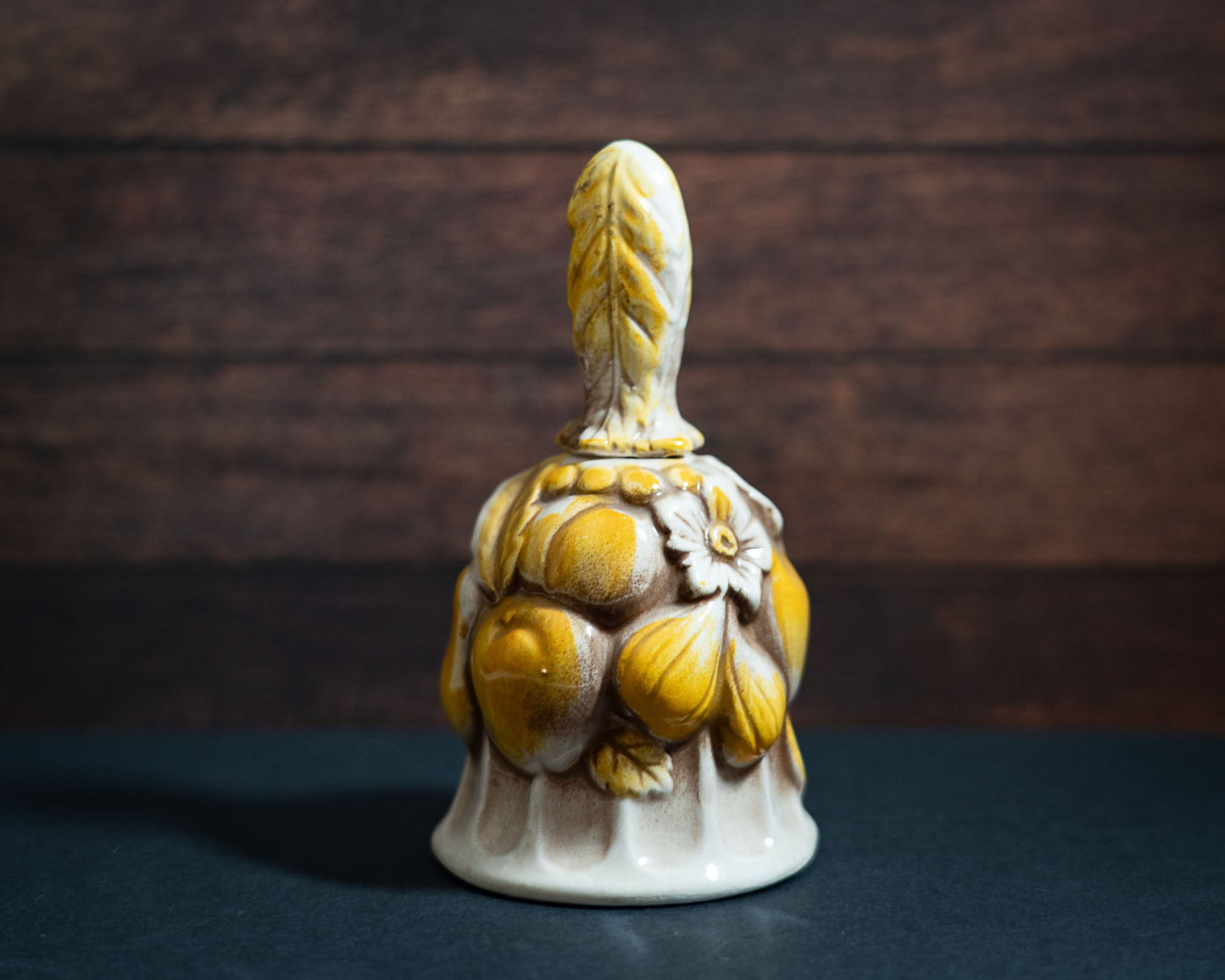 Yellow Fruit Ceramic Bell