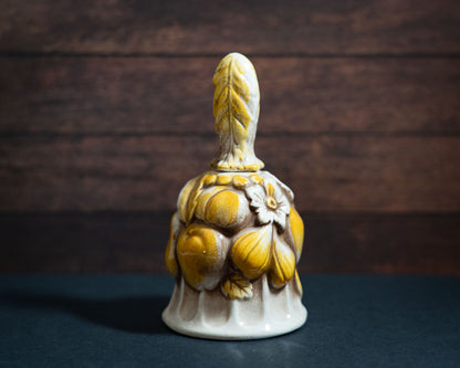 Yellow Fruit Ceramic Bell